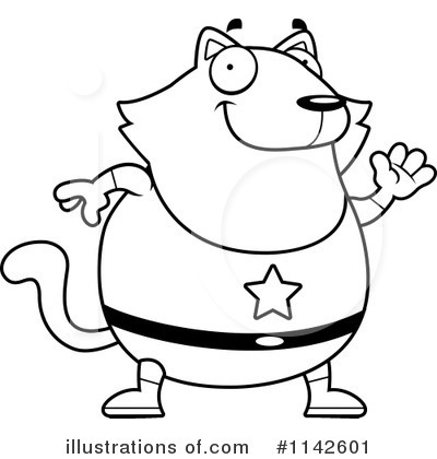 Royalty-Free (RF) Cat Clipart Illustration by Cory Thoman - Stock Sample #1142601