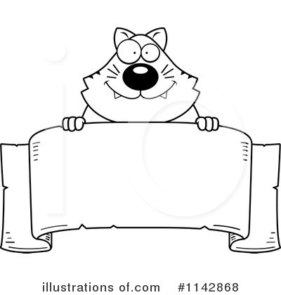 Royalty-Free (RF) Cat Clipart Illustration by Cory Thoman - Stock Sample #1142868