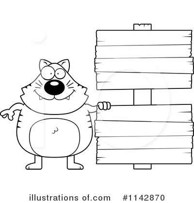 Royalty-Free (RF) Cat Clipart Illustration by Cory Thoman - Stock Sample #1142870
