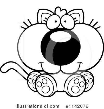 Royalty-Free (RF) Cat Clipart Illustration by Cory Thoman - Stock Sample #1142872