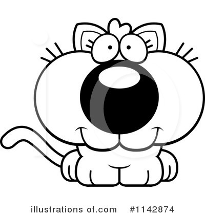 Royalty-Free (RF) Cat Clipart Illustration by Cory Thoman - Stock Sample #1142874