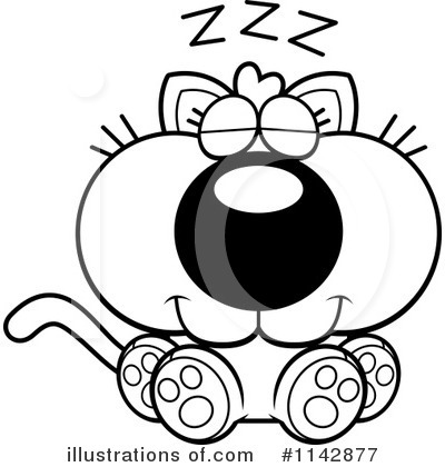 Royalty-Free (RF) Cat Clipart Illustration by Cory Thoman - Stock Sample #1142877