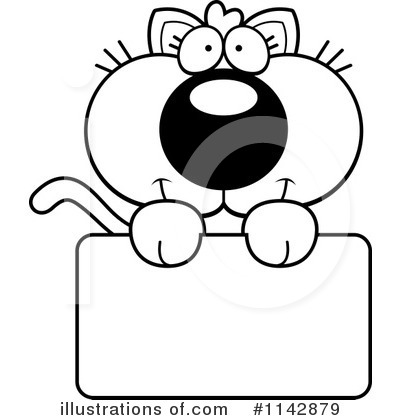 Royalty-Free (RF) Cat Clipart Illustration by Cory Thoman - Stock Sample #1142879