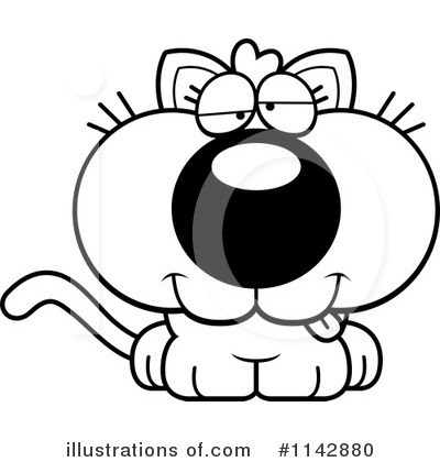 Royalty-Free (RF) Cat Clipart Illustration by Cory Thoman - Stock Sample #1142880