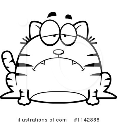 Royalty-Free (RF) Cat Clipart Illustration by Cory Thoman - Stock Sample #1142888