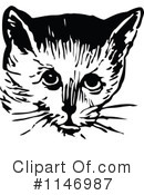 Cat Clipart #1146987 by Prawny Vintage