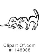 Cat Clipart #1146988 by Prawny Vintage
