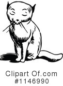 Cat Clipart #1146990 by Prawny Vintage