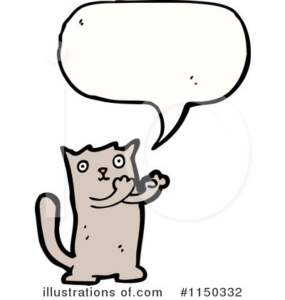 Royalty-Free (RF) Cat Clipart Illustration by lineartestpilot - Stock Sample #1150332