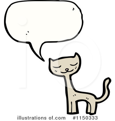 Royalty-Free (RF) Cat Clipart Illustration by lineartestpilot - Stock Sample #1150333