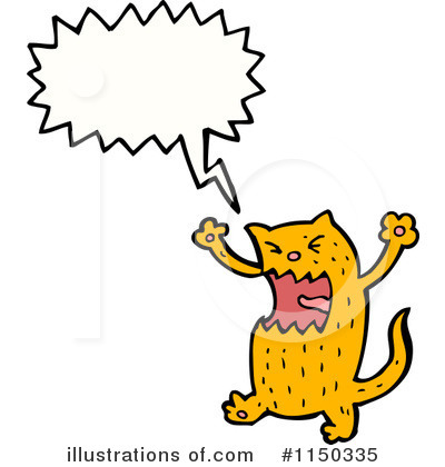 Royalty-Free (RF) Cat Clipart Illustration by lineartestpilot - Stock Sample #1150335