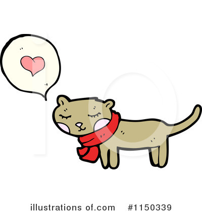 Royalty-Free (RF) Cat Clipart Illustration by lineartestpilot - Stock Sample #1150339