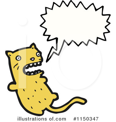 Royalty-Free (RF) Cat Clipart Illustration by lineartestpilot - Stock Sample #1150347