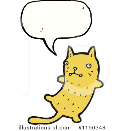 Royalty-Free (RF) Cat Clipart Illustration by lineartestpilot - Stock Sample #1150348