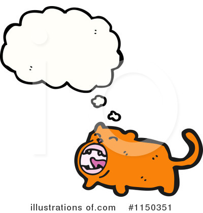 Royalty-Free (RF) Cat Clipart Illustration by lineartestpilot - Stock Sample #1150351