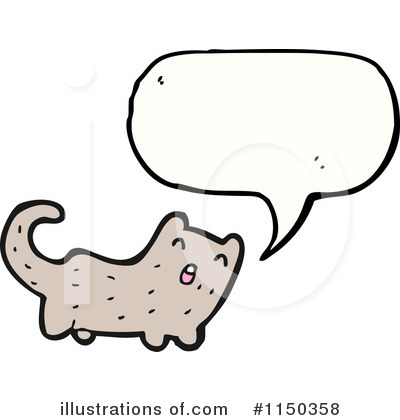 Royalty-Free (RF) Cat Clipart Illustration by lineartestpilot - Stock Sample #1150358