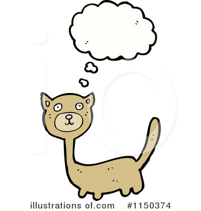 Royalty-Free (RF) Cat Clipart Illustration by lineartestpilot - Stock Sample #1150374