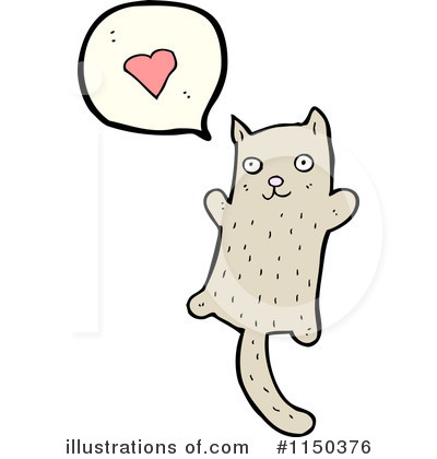 Royalty-Free (RF) Cat Clipart Illustration by lineartestpilot - Stock Sample #1150376