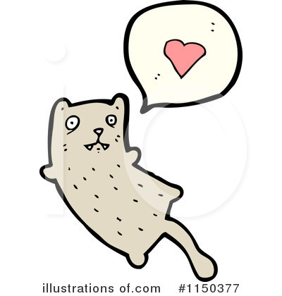 Royalty-Free (RF) Cat Clipart Illustration by lineartestpilot - Stock Sample #1150377