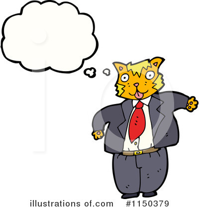 Royalty-Free (RF) Cat Clipart Illustration by lineartestpilot - Stock Sample #1150379