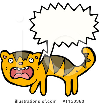 Royalty-Free (RF) Cat Clipart Illustration by lineartestpilot - Stock Sample #1150380