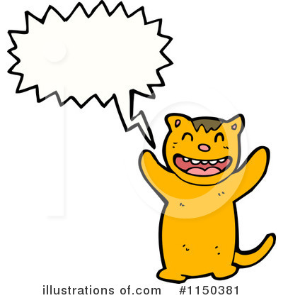 Royalty-Free (RF) Cat Clipart Illustration by lineartestpilot - Stock Sample #1150381