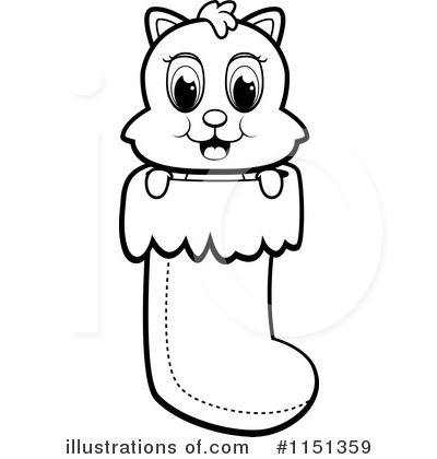 Christmas Stocking Clipart #1151359 by Cory Thoman