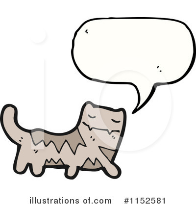 Royalty-Free (RF) Cat Clipart Illustration by lineartestpilot - Stock Sample #1152581