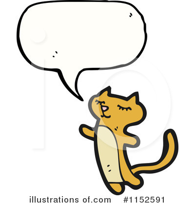 Royalty-Free (RF) Cat Clipart Illustration by lineartestpilot - Stock Sample #1152591