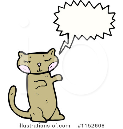 Royalty-Free (RF) Cat Clipart Illustration by lineartestpilot - Stock Sample #1152608
