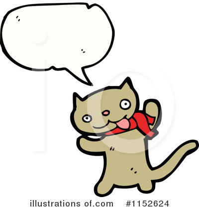 Royalty-Free (RF) Cat Clipart Illustration by lineartestpilot - Stock Sample #1152624