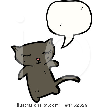 Royalty-Free (RF) Cat Clipart Illustration by lineartestpilot - Stock Sample #1152629