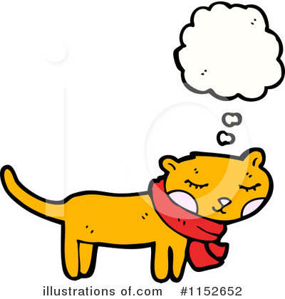 Royalty-Free (RF) Cat Clipart Illustration by lineartestpilot - Stock Sample #1152652