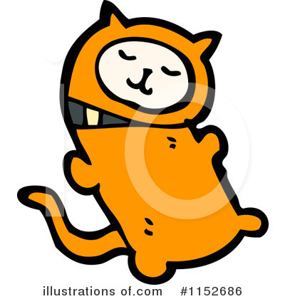 Royalty-Free (RF) Cat Clipart Illustration by lineartestpilot - Stock Sample #1152686