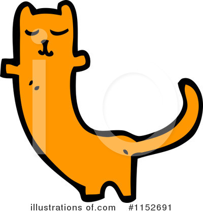 Royalty-Free (RF) Cat Clipart Illustration by lineartestpilot - Stock Sample #1152691