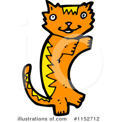 Royalty-Free (RF) Cat Clipart Illustration by lineartestpilot - Stock Sample #1152712