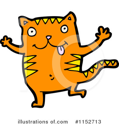 Royalty-Free (RF) Cat Clipart Illustration by lineartestpilot - Stock Sample #1152713