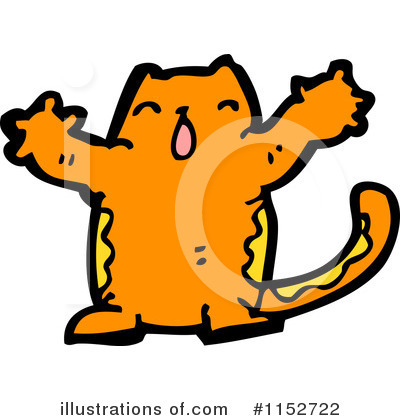 Royalty-Free (RF) Cat Clipart Illustration by lineartestpilot - Stock Sample #1152722