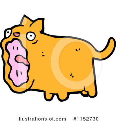 Royalty-Free (RF) Cat Clipart Illustration by lineartestpilot - Stock Sample #1152730