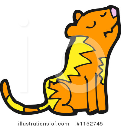 Royalty-Free (RF) Cat Clipart Illustration by lineartestpilot - Stock Sample #1152745