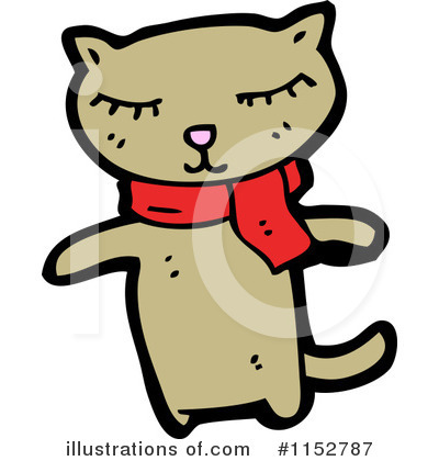 Royalty-Free (RF) Cat Clipart Illustration by lineartestpilot - Stock Sample #1152787