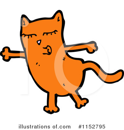 Royalty-Free (RF) Cat Clipart Illustration by lineartestpilot - Stock Sample #1152795