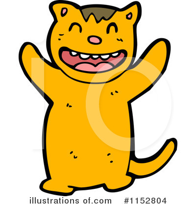 Royalty-Free (RF) Cat Clipart Illustration by lineartestpilot - Stock Sample #1152804