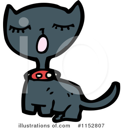 Royalty-Free (RF) Cat Clipart Illustration by lineartestpilot - Stock Sample #1152807