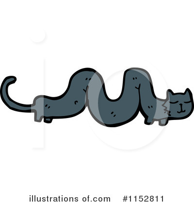 Royalty-Free (RF) Cat Clipart Illustration by lineartestpilot - Stock Sample #1152811