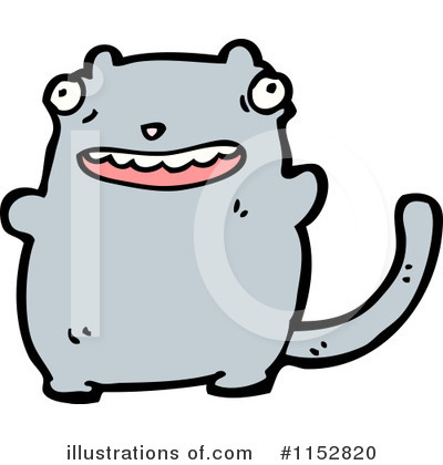 Royalty-Free (RF) Cat Clipart Illustration by lineartestpilot - Stock Sample #1152820