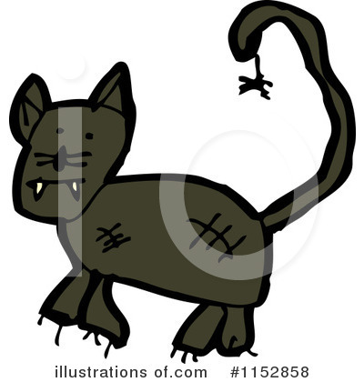Royalty-Free (RF) Cat Clipart Illustration by lineartestpilot - Stock Sample #1152858