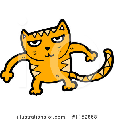 Royalty-Free (RF) Cat Clipart Illustration by lineartestpilot - Stock Sample #1152868