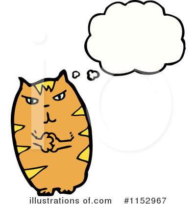 Royalty-Free (RF) Cat Clipart Illustration by lineartestpilot - Stock Sample #1152967