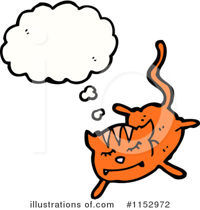 Royalty-Free (RF) Cat Clipart Illustration by lineartestpilot - Stock Sample #1152972